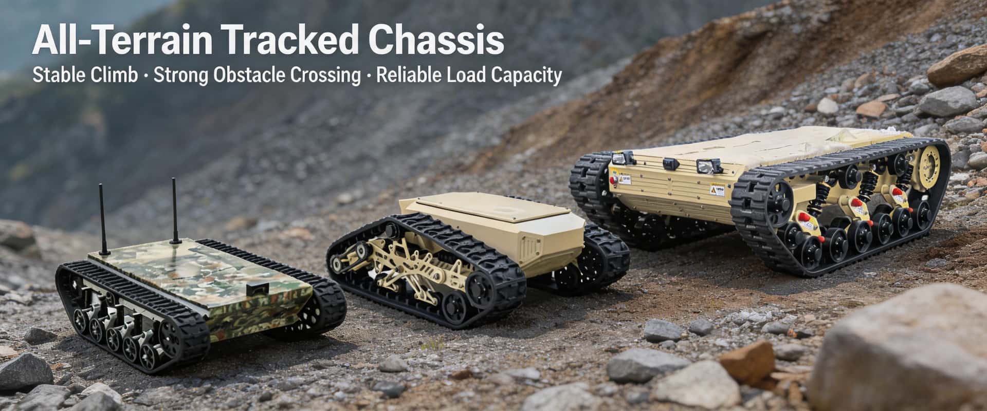 All-Terrain Tracked UGV Chassis & Robotic Platforms | NexusUGV